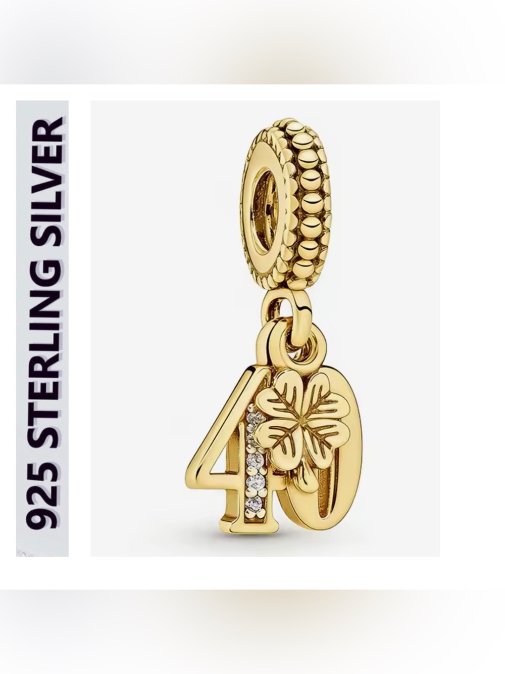 🌟🌟 14K Gold Plated #40 Dangle Charm